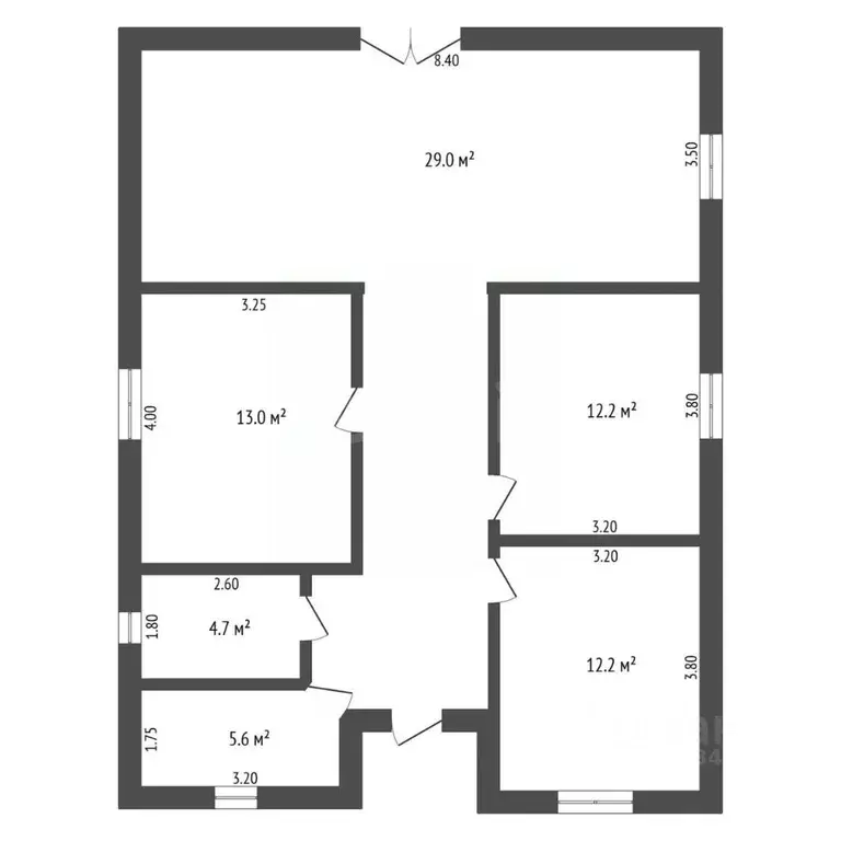 Дом в Тюменская область, Тюмень  (90 м) - Фото 2