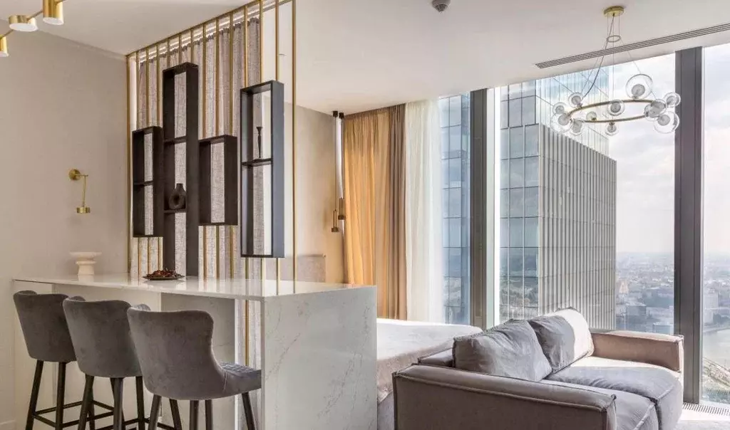 Студия Москва 1-й Красногвардейский проезд, 22с1 (50.0 м) - Фото 1