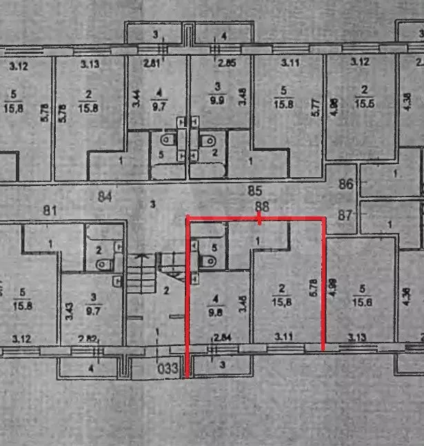 Аукцион: 1-к. квартира, 33,6 м, 1/5 эт. - Фото 1