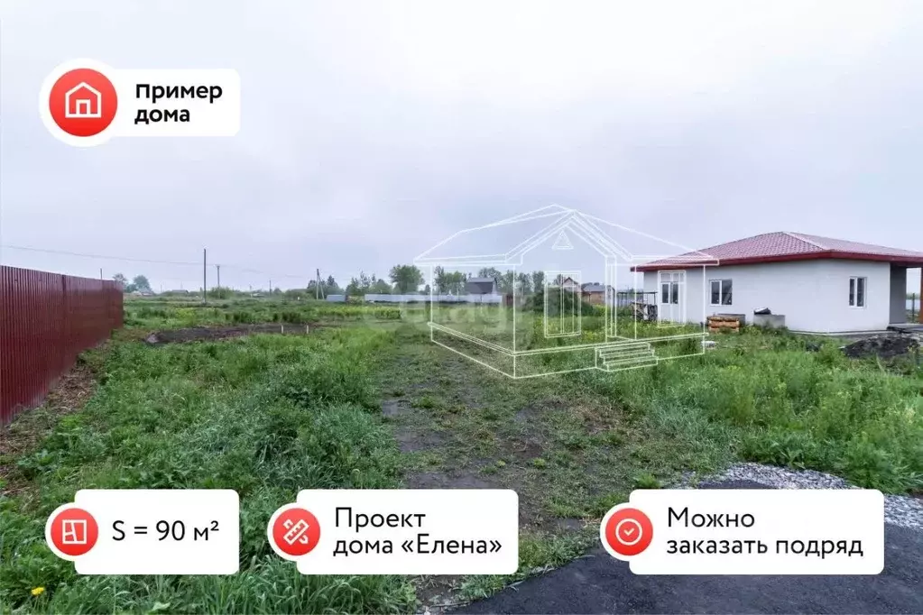 Участок в Тюменская область, Тюменский муниципальный округ, пос. ... - Фото 1