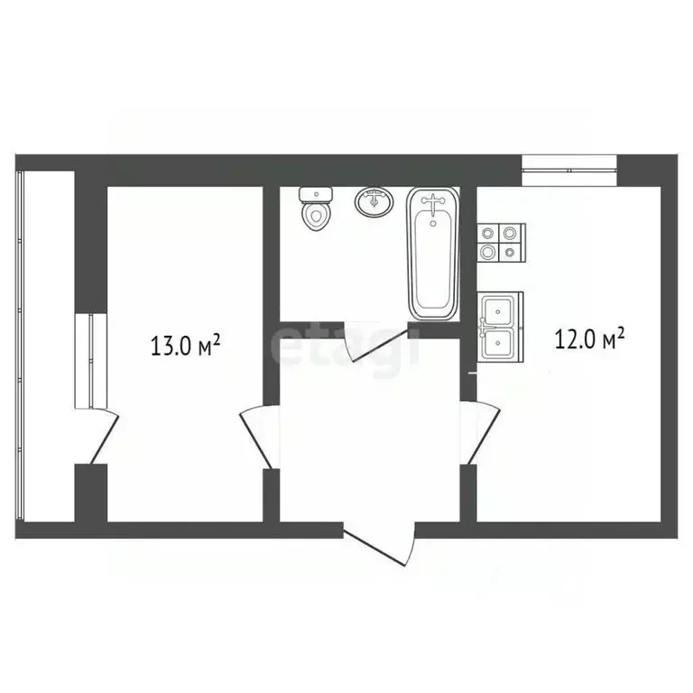 1-к кв. Московская область, Люберцы Зенино ЖК Самолет мкр, ул. ... - Фото 2