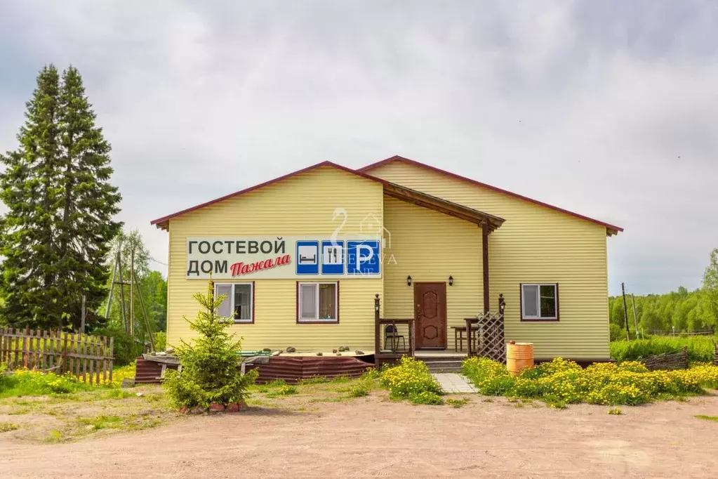 Дом в Карелия, Пряжинский район, Ведлозерское с/пос, д. Лахта, д. ... - Фото 1