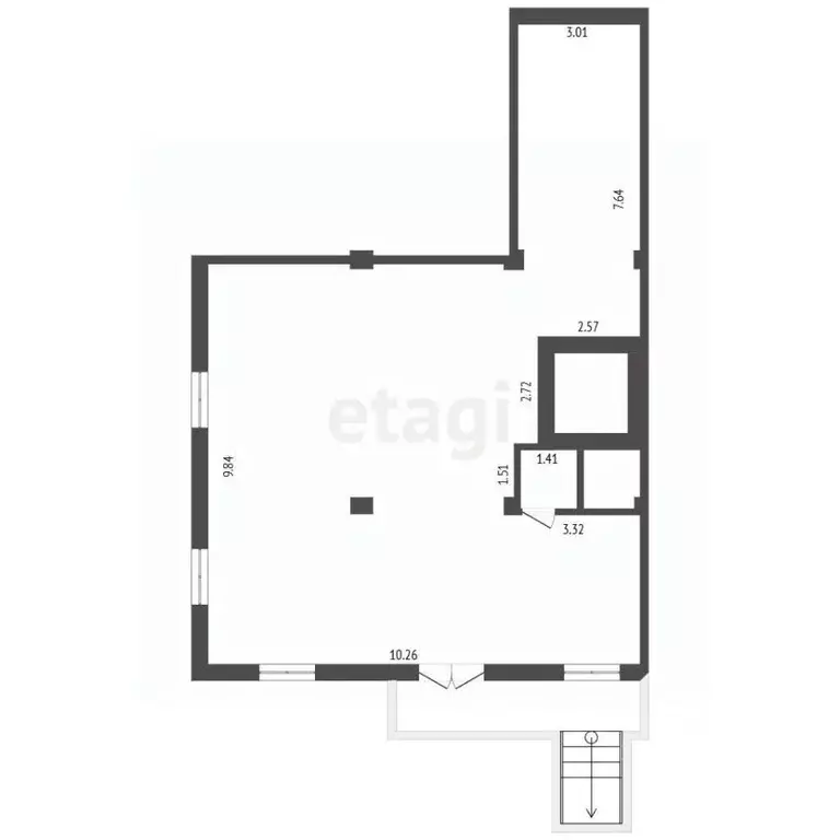 Торговая площадь в Севастополь ул. Александра Маринеско, 1Ак3 (108 м) - Фото 2