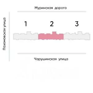 Студия Санкт-Петербург Ручьи тер.,  (26.2 м) - Фото 1