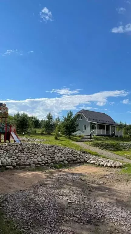 Дом в Ленинградская область, Приозерский район, Красноозерное с/пос, ... - Фото 1