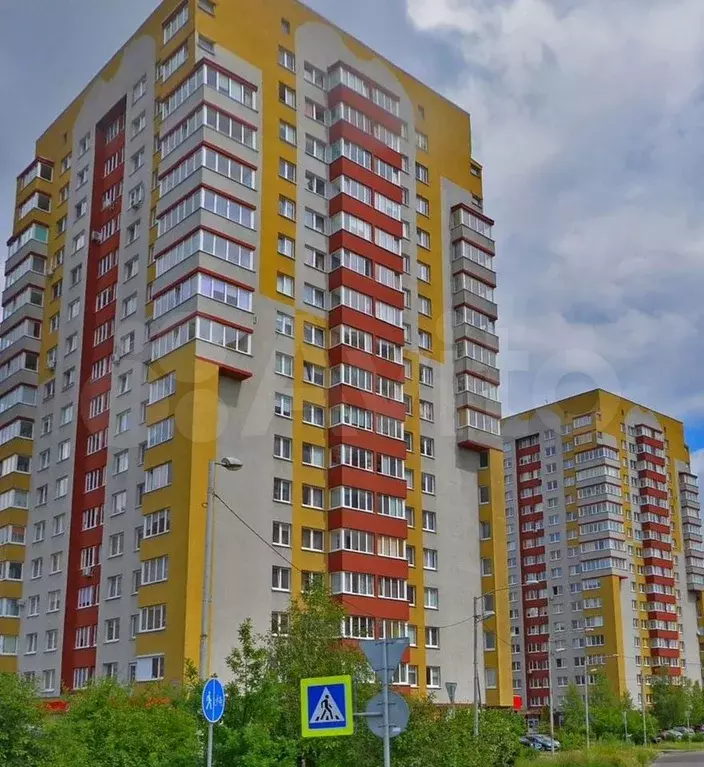 1-к. квартира, 40 м, 5/17 эт. - Фото 1