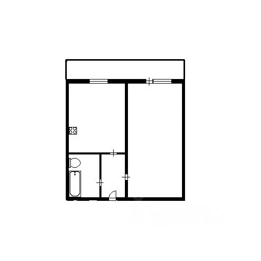 1-к кв. Новосибирская область, Новосибирск ул. Петухова, 99 (30.0 м) - Фото 2