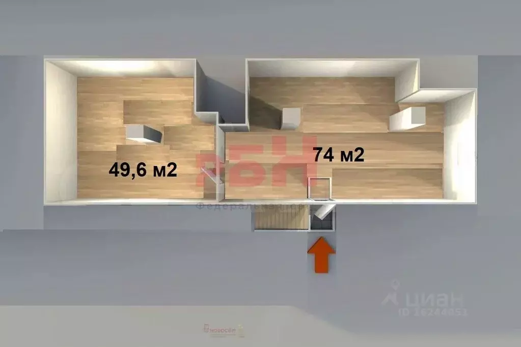 Торговая площадь в Свердловская область, Арамиль ул. Космонавтов, 7 ... - Фото 2