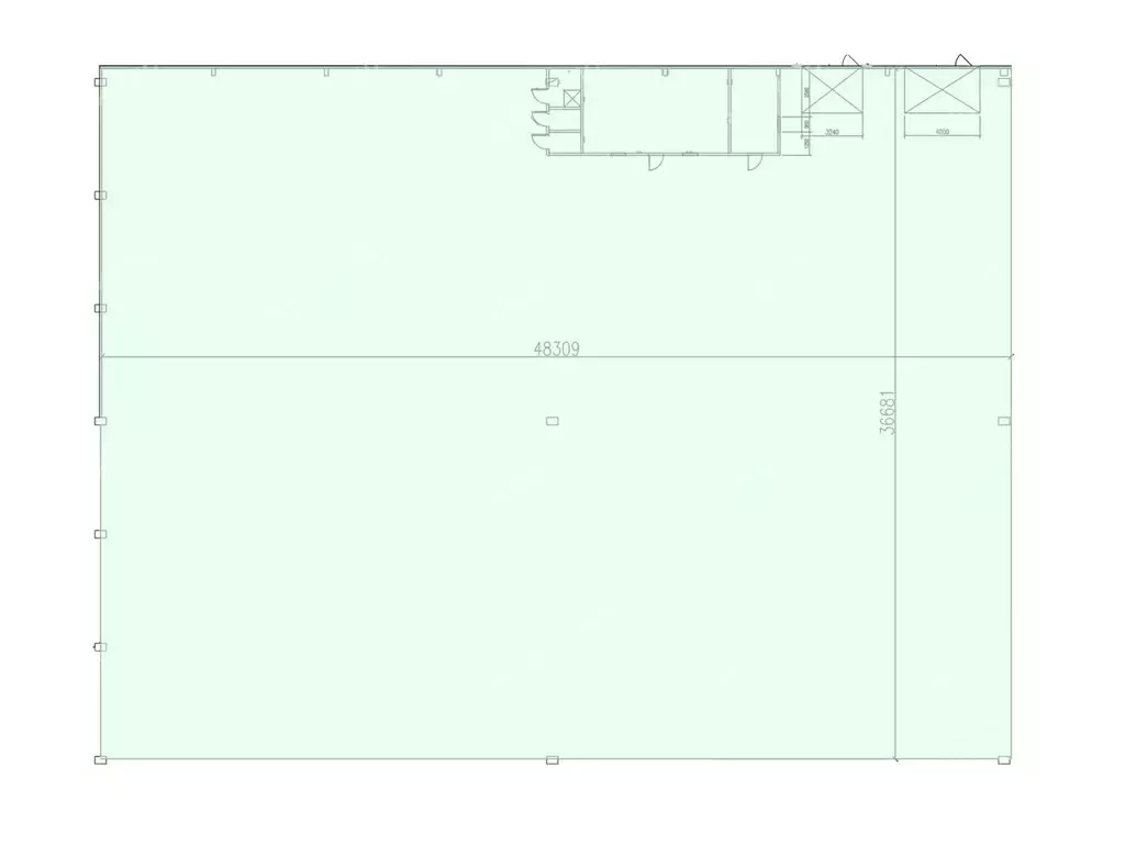 Склад в Санкт-Петербург 1-й Верхний пер., 12 (1728 м) - Фото 2