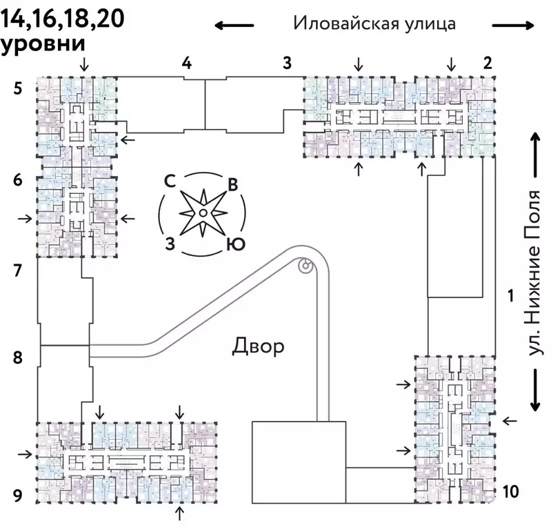 3-к кв. Москва Иловайская ул. (50.8 м) - Фото 1