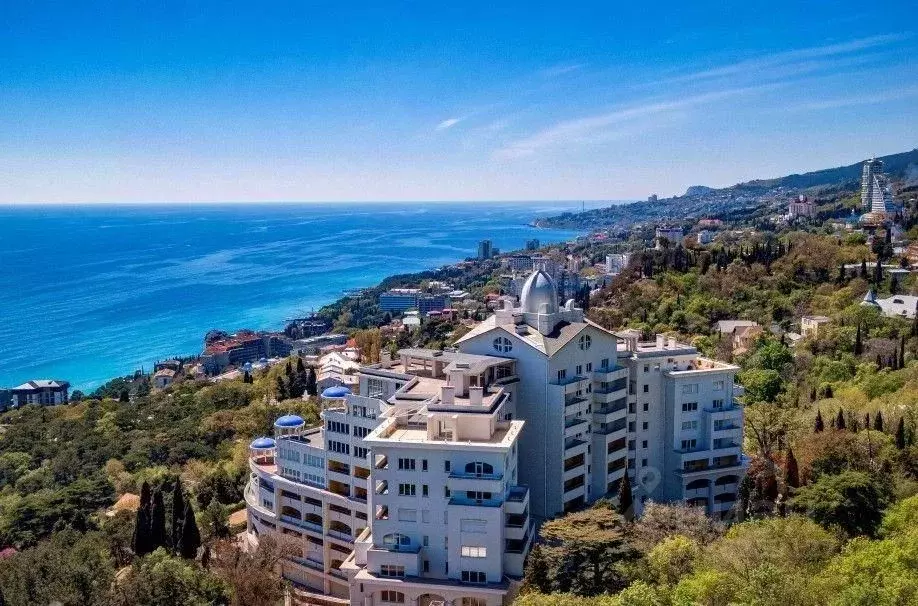 Свободной планировки кв. Крым, Ялта муниципальный округ, Гаспра пгт ш. ... - Фото 1