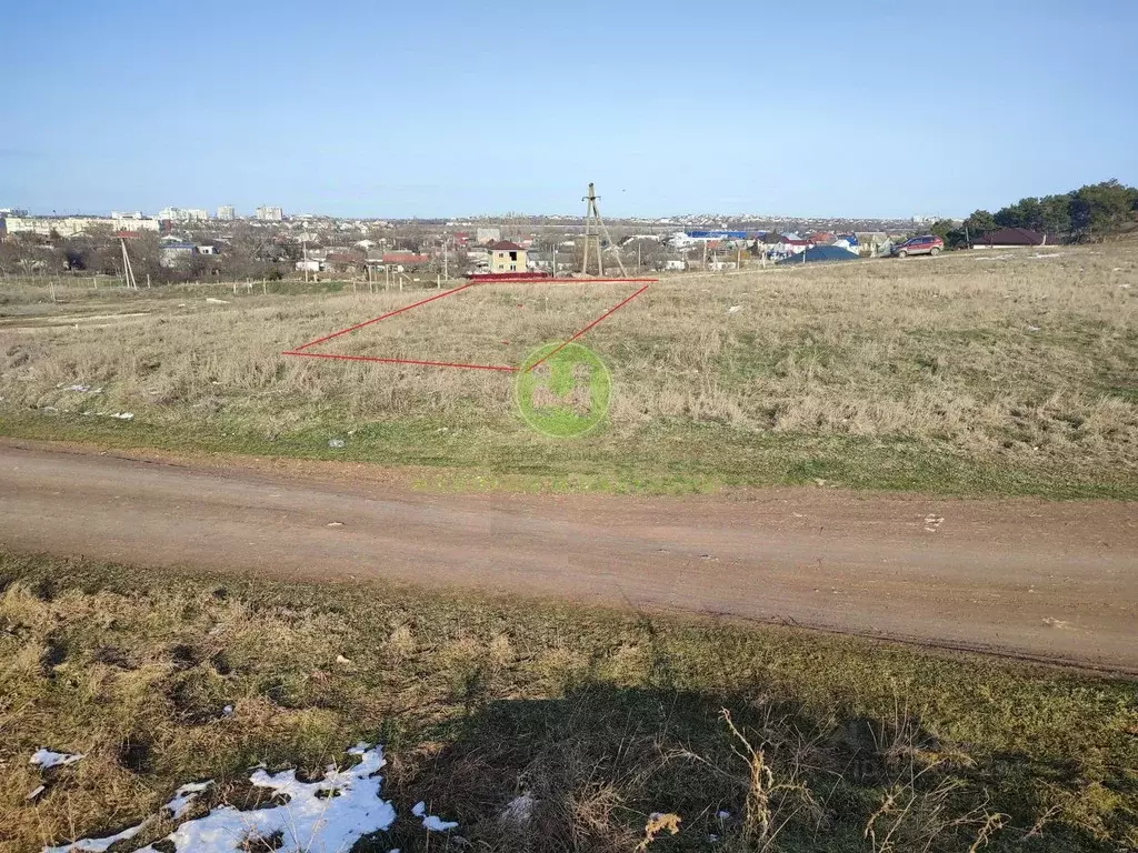 Участок в Крым, Симферопольский район, Мирновское с/пос, с. Белоглинка ... - Фото 1