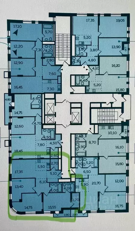 4-к кв. Московская область, Люберцы ул. Кирова, 11 (94.4 м) - Фото 1