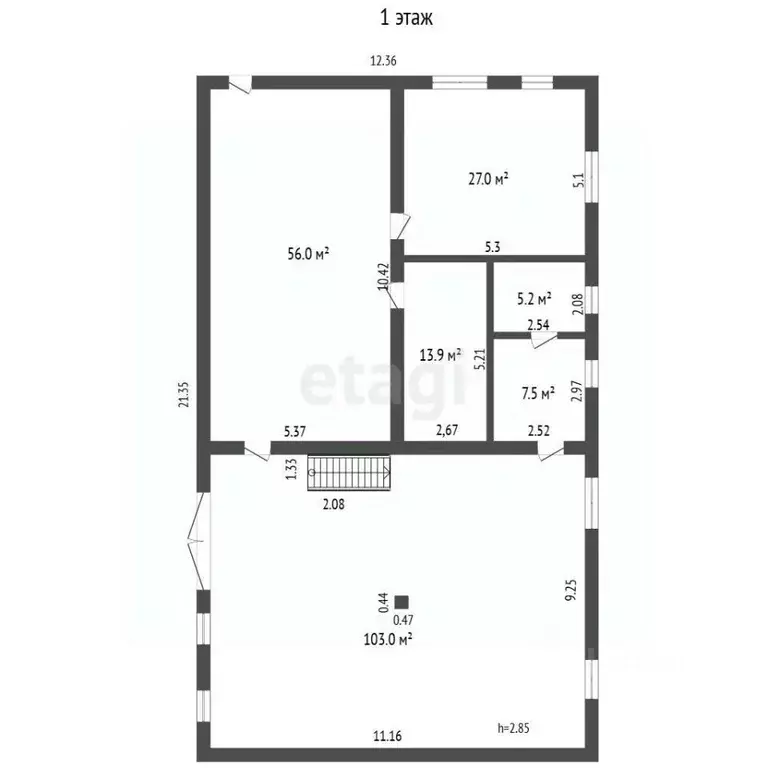 Офис в Ханты-Мансийский АО, Ханты-Мансийск ул. Геологов, 27 (550 м) - Фото 2