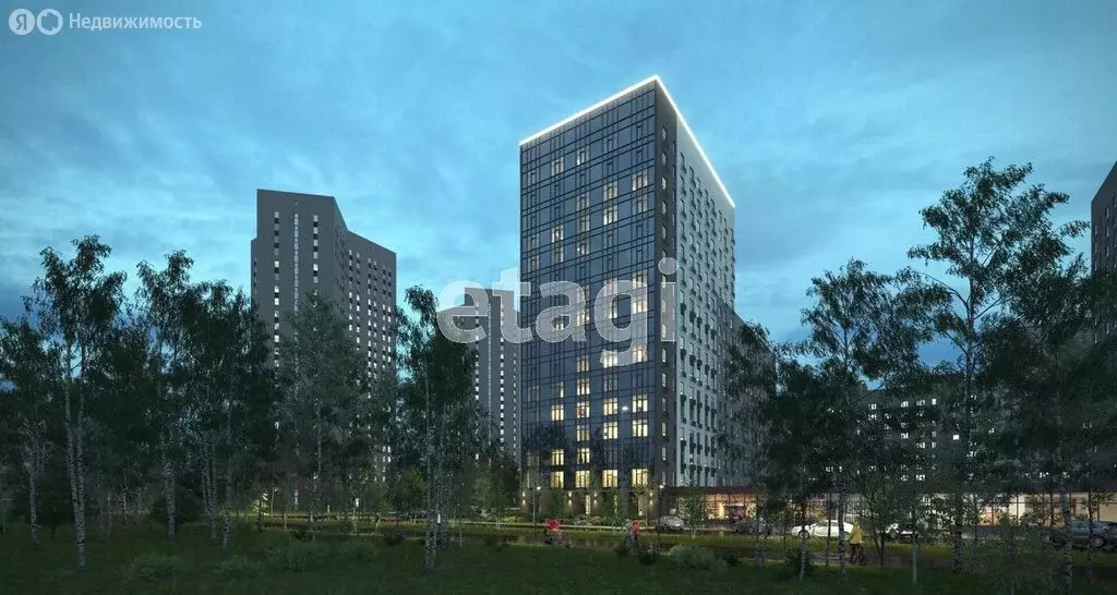1-комнатная квартира: Тюмень, улица Республики, 204к4 (48.8 м) - Фото 1