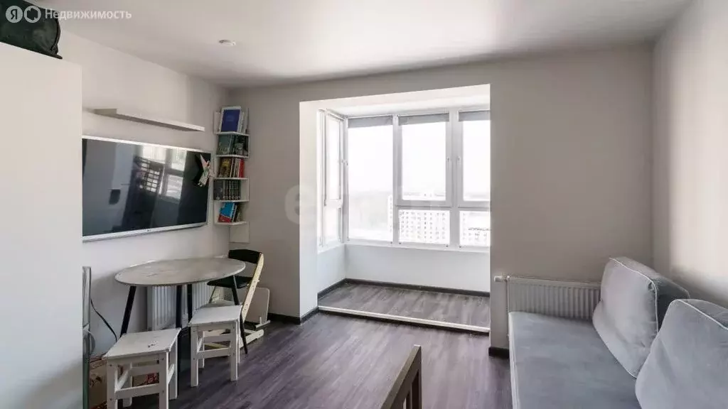 Квартира-студия: деревня Патрушева, улица Александра Пушкина, 16 ... - Фото 2