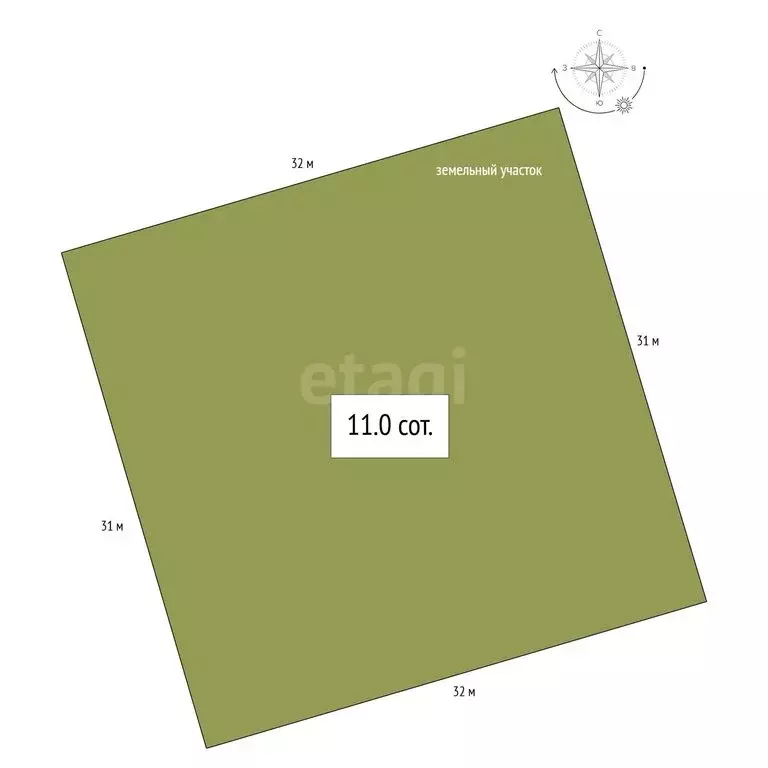 Дом в село Майма, Зелёная улица (52.6 м) - Фото 1