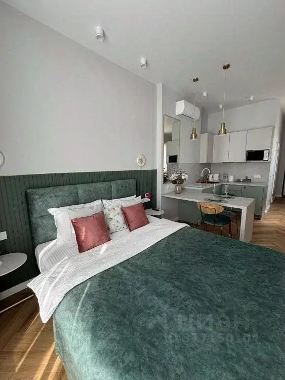 Студия Калининградская область, Зеленоградск ул. Гагарина, 87 (36.6 м) - Фото 1