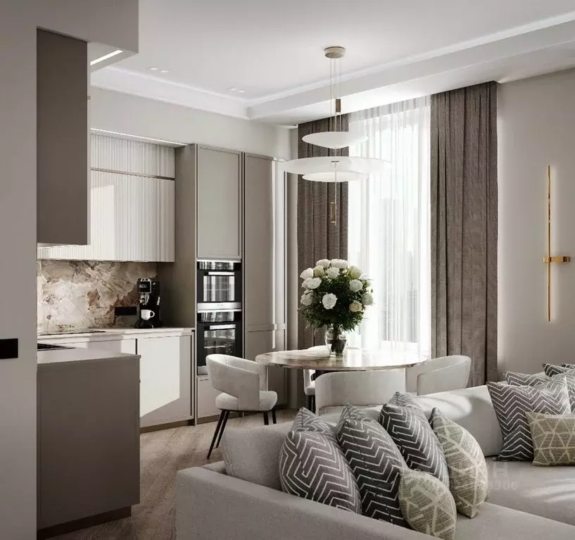 3-к кв. Москва Шелепихинская наб., 34к6 (87.0 м) - Фото 1