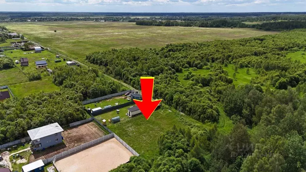 Участок в Московская область, Чехов муниципальный округ, д. Алферово ... - Фото 1