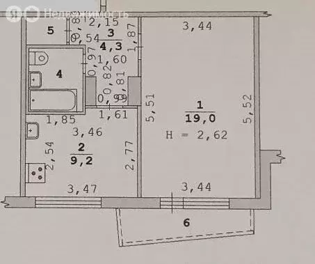 1-комнатная квартира: Екатеринбург, Техническая улица, 26 (37 м) - Фото 1