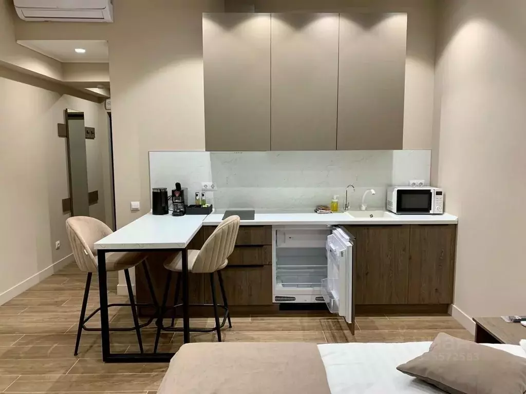 Студия Краснодарский край, Сочи Центральный мкр, ул. Навагинская, 11А ... - Фото 0