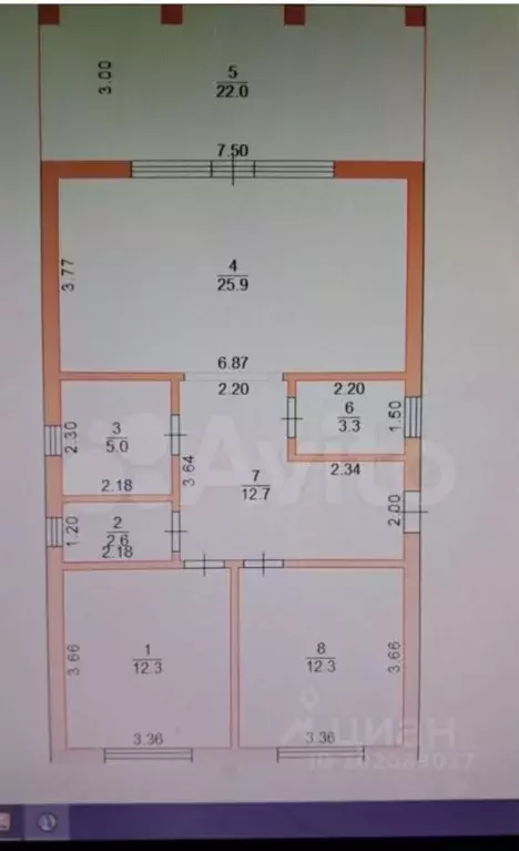 Дом в Краснодарский край, Краснодар пос. Знаменский, ... - Фото 1