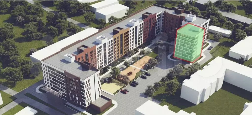 Квартира-студия, 22,8 м, 5/8 эт. - Фото 0