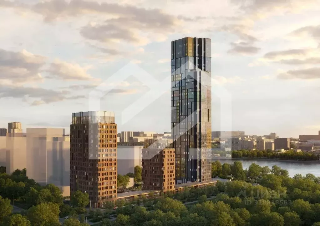 Помещение свободного назначения в Москва Марк жилой комплекс, к3 (95 ... - Фото 0