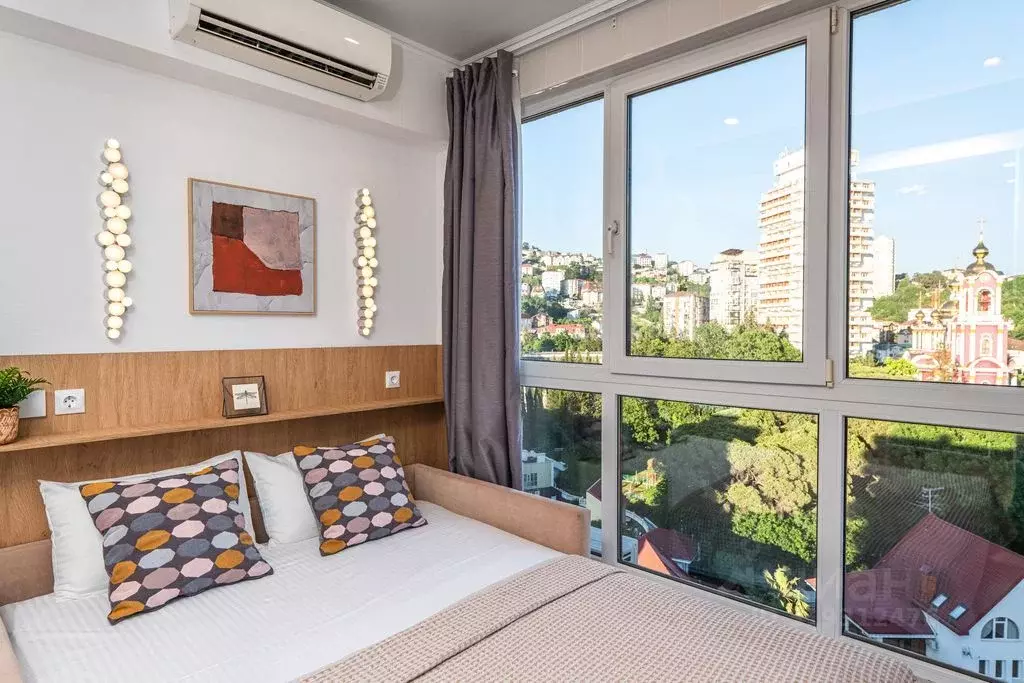 Студия Краснодарский край, Сочи Мамайка мкр, ул. Волжская, 36 (28.0 м) - Фото 1