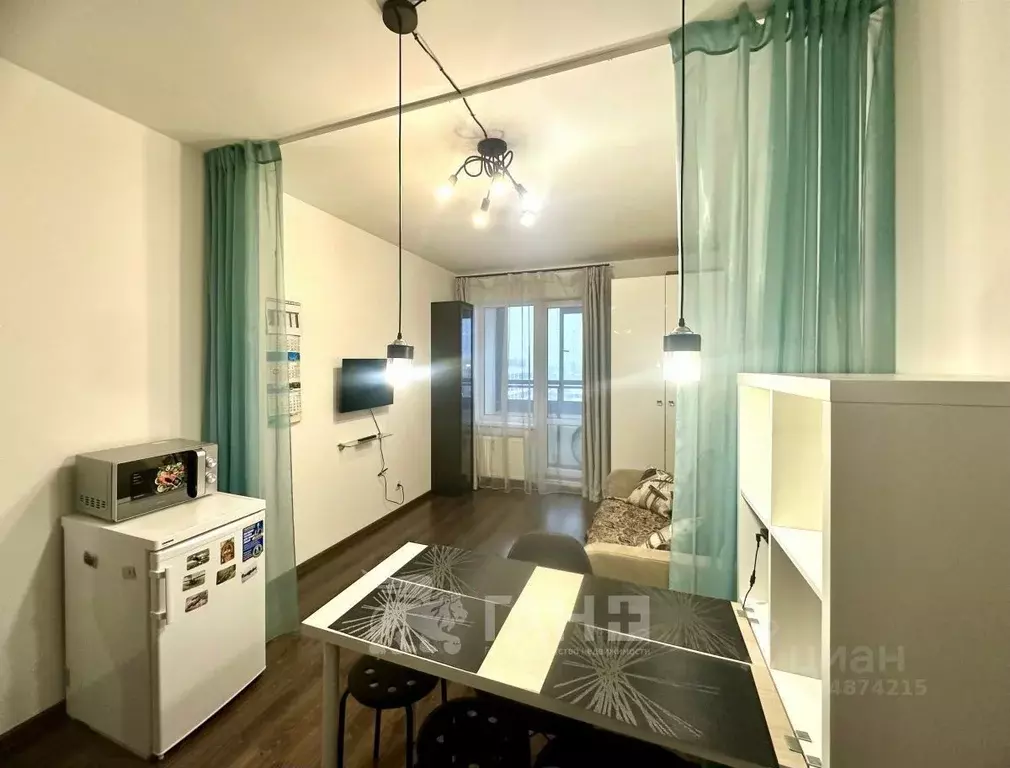 Студия Санкт-Петербург ул. Генерала Кравченко, 8 (24.5 м) - Фото 1