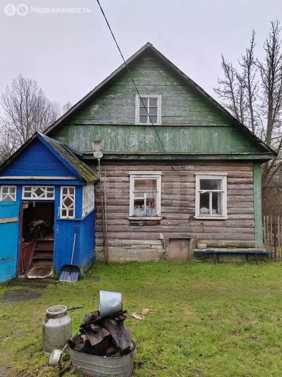 Дом в Островский район, Бережанская волость, деревня Федосино (57 м) - Фото 1