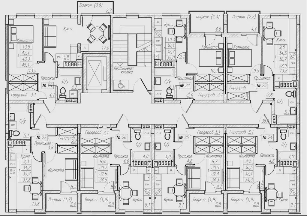 1-к кв. Калининградская область, Пионерский  (36.7 м) - Фото 2