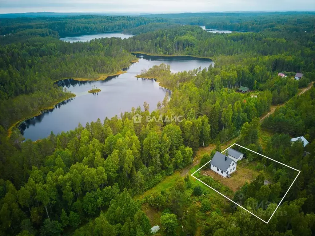 Дом в Карелия, Пряжинское городское поселение, Койдо СНТ  (120 м) - Фото 1