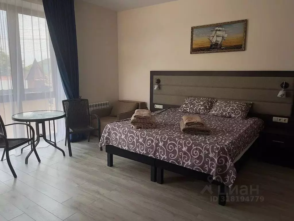 Комната Крым, Сакский район, Новофедоровка пгт ул. Приморская, 1 - Фото 0