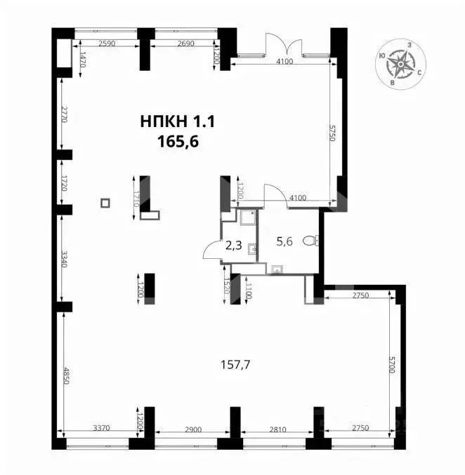 Торговая площадь в Московская область, Ленинский городской округ, д. ... - Фото 2