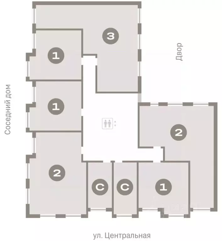 3-к кв. Новосибирская область, Новосибирский район, Краснообск рп ... - Фото 1