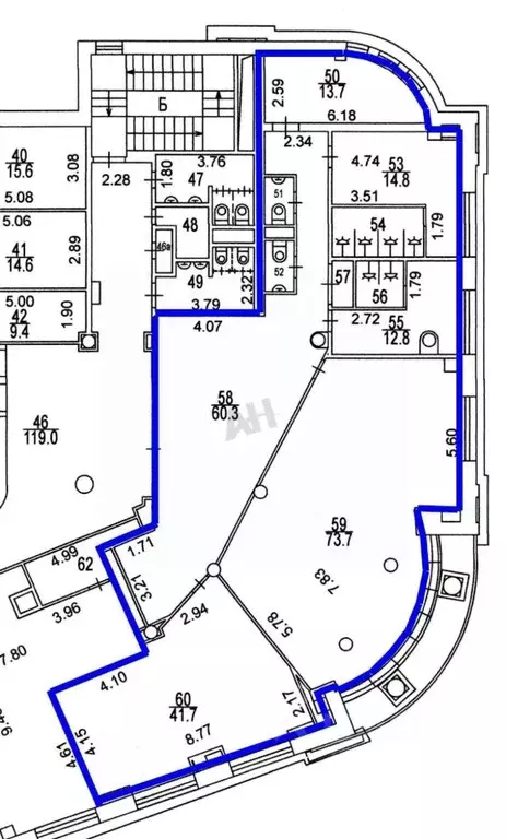 Помещение свободного назначения в Москва ул. Арбат, 10 (254 м) - Фото 1