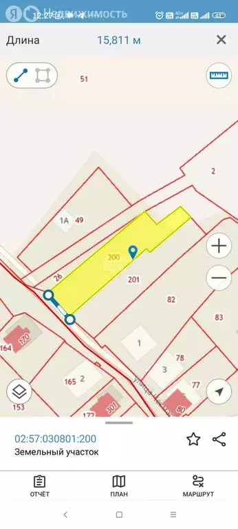 Участок в Октябрьский, улица Чекмарева, 1 (10.5 м) - Фото 1