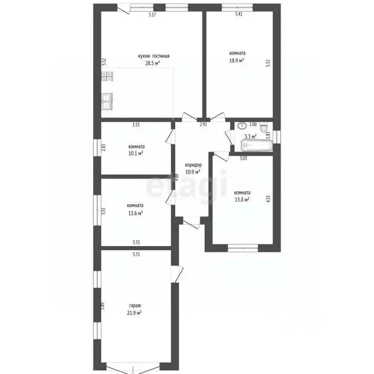 Дом в Оренбургская область, Оренбургский район, с. Нежинка Весенняя ... - Фото 2