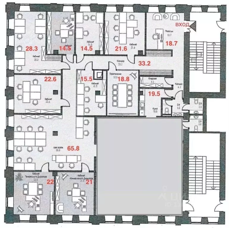 Офис в Москва Летниковская ул., 4С5 (2552 м) - Фото 1