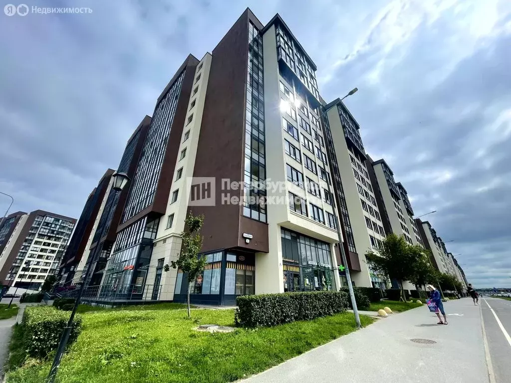 Квартира-студия: Санкт-Петербург, улица Генерала Кравченко, 8 (24.6 м) - Фото 1