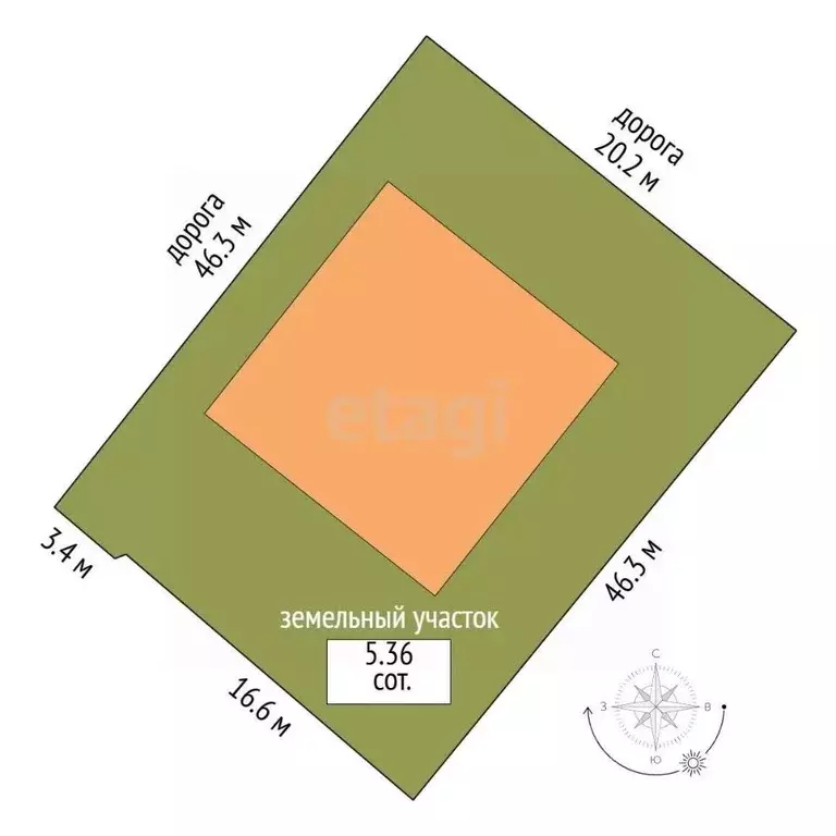 Дом в Тамбовская область, Тамбов ул. Владимира Михайлова, 60 (273 м) - Фото 2