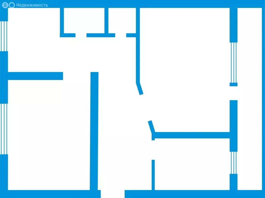 3-комнатная квартира: Усть-Ивановка, Больничная улица, 15 (58 м) - Фото 1