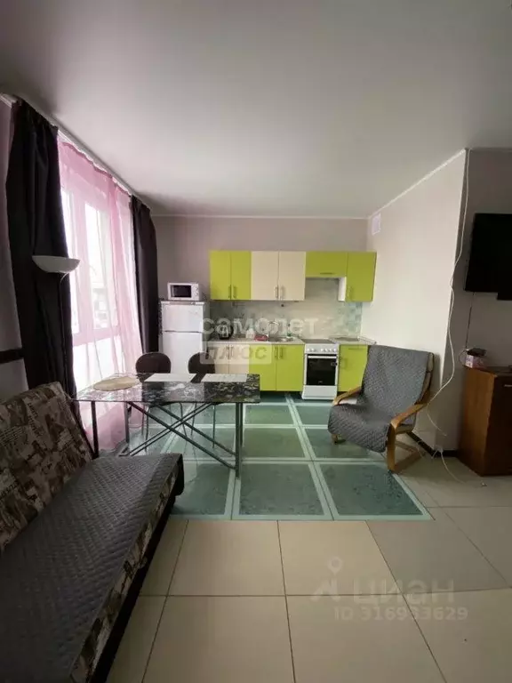 Квартира, студия, 37.79 м - Фото 0