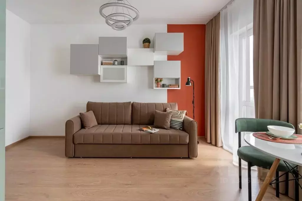 Студия Санкт-Петербург Комендантский просп., 69 (28.0 м) - Фото 1