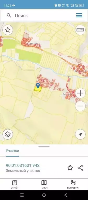 Участок в Крым, Бахчисарайский район, Почтовское с/пос, с. Растущее  ... - Фото 2