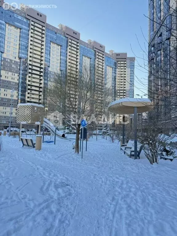 1-комнатная квартира: посёлок Парголово, улица Фёдора Абрамова, 19к1 ... - Фото 0