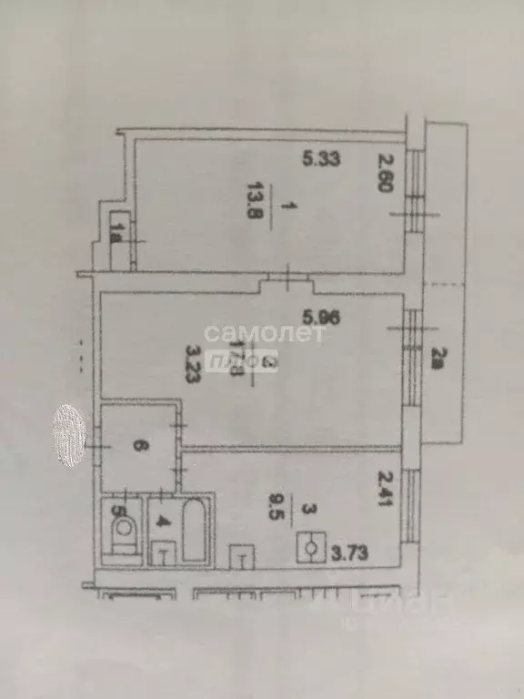 2-к кв. Москва ул. Трехгорный Вал, 3 (47.4 м) - Фото 1