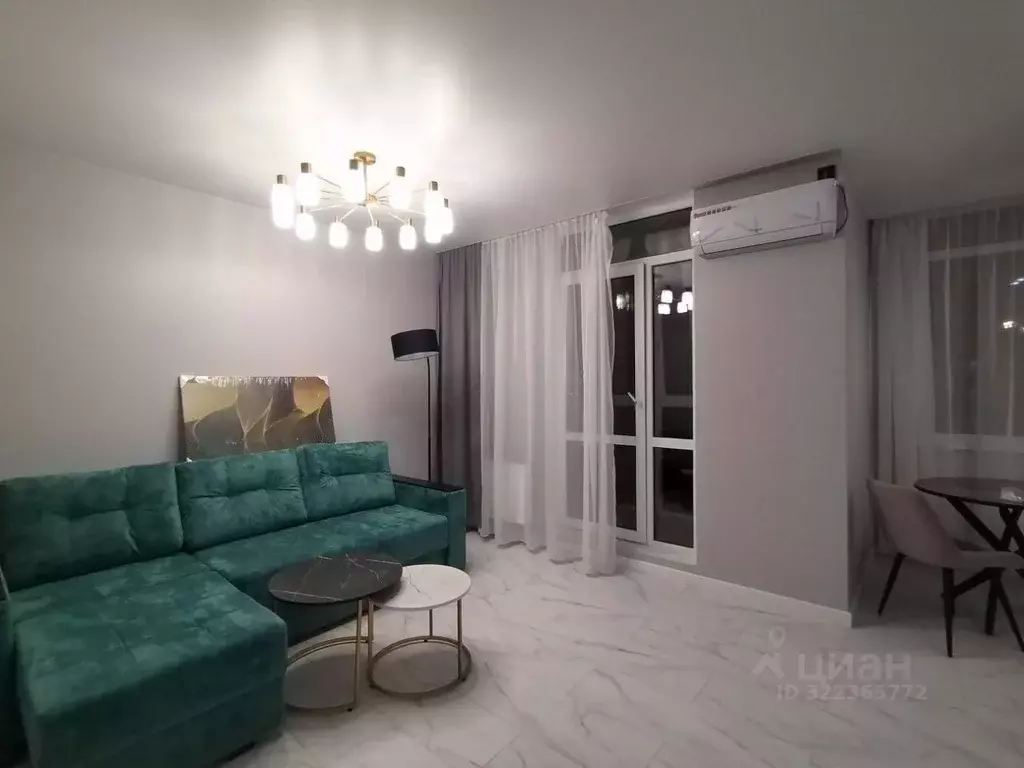 Студия Волгоградская область, Волжский ул. 40 лет Победы, 1 (42.6 м) - Фото 1